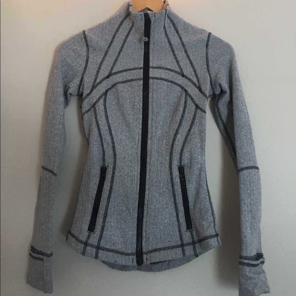 LULULEMON Herringbone Print Define Jacket