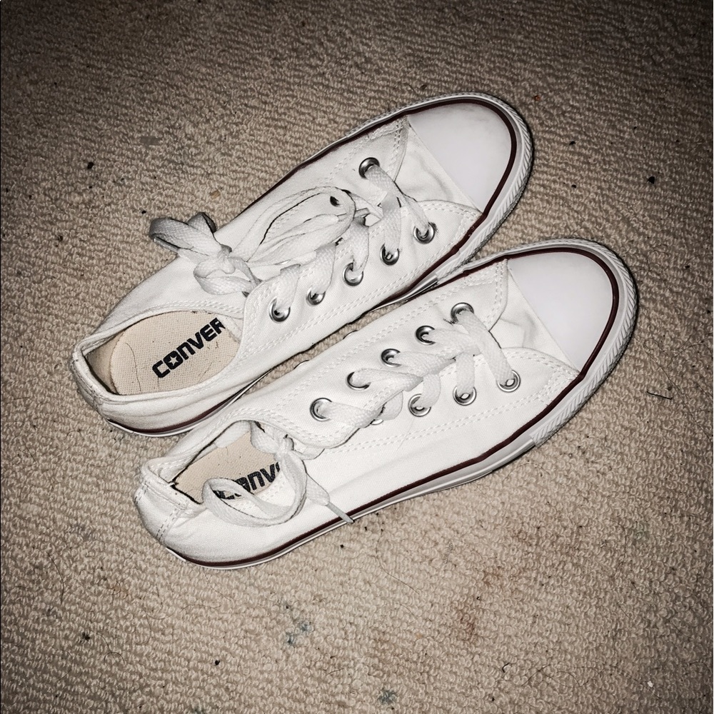 White Converse