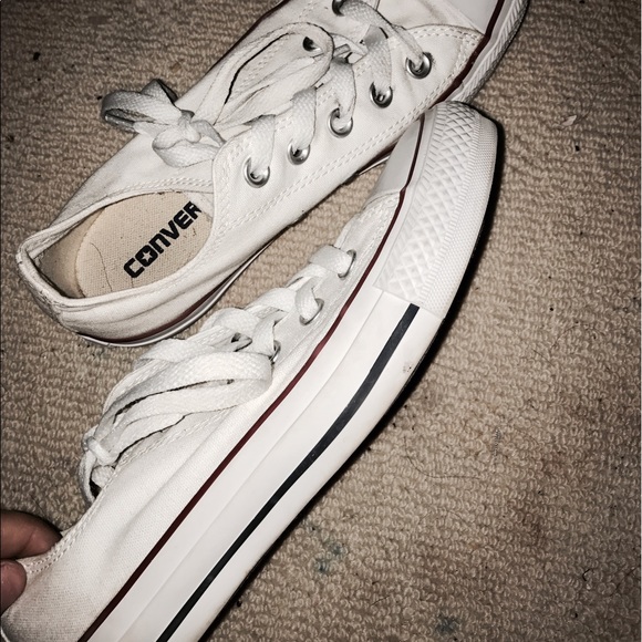 White Converse - Picture 2 of 3