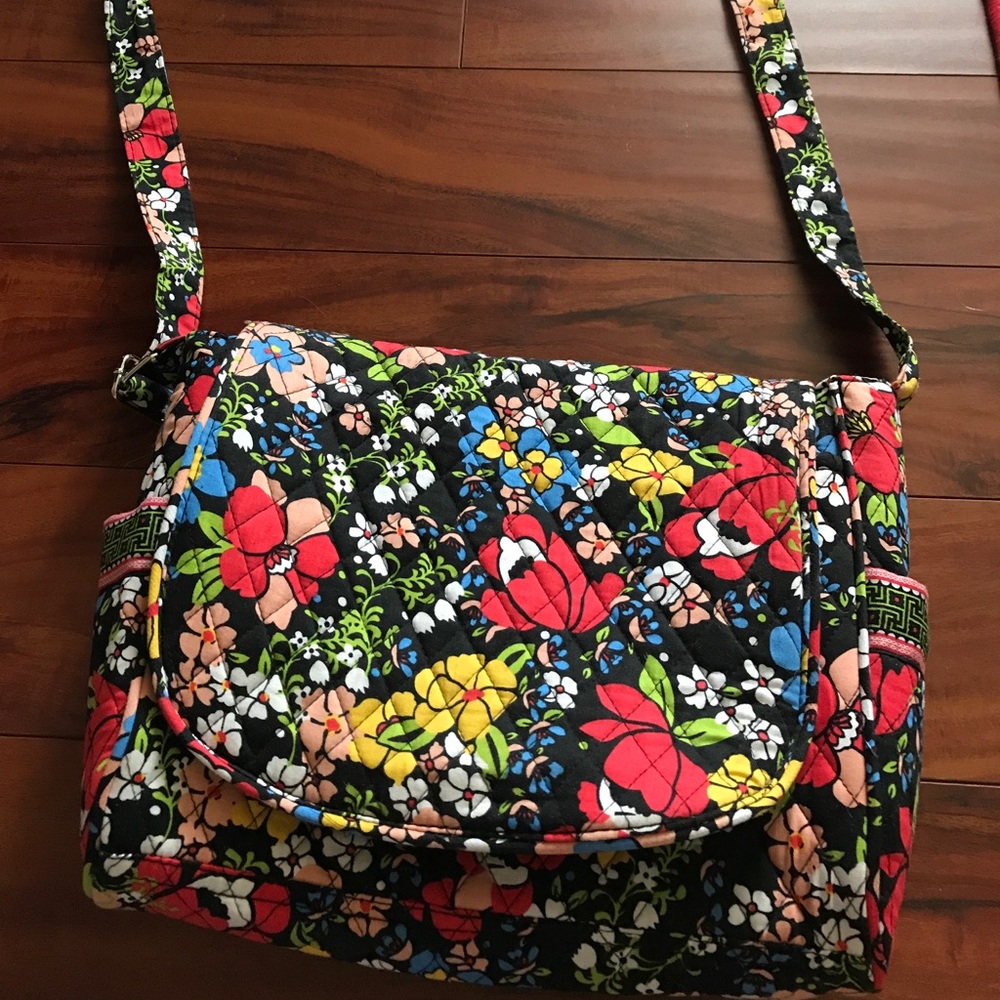 Printed Messenger Bag/Purse