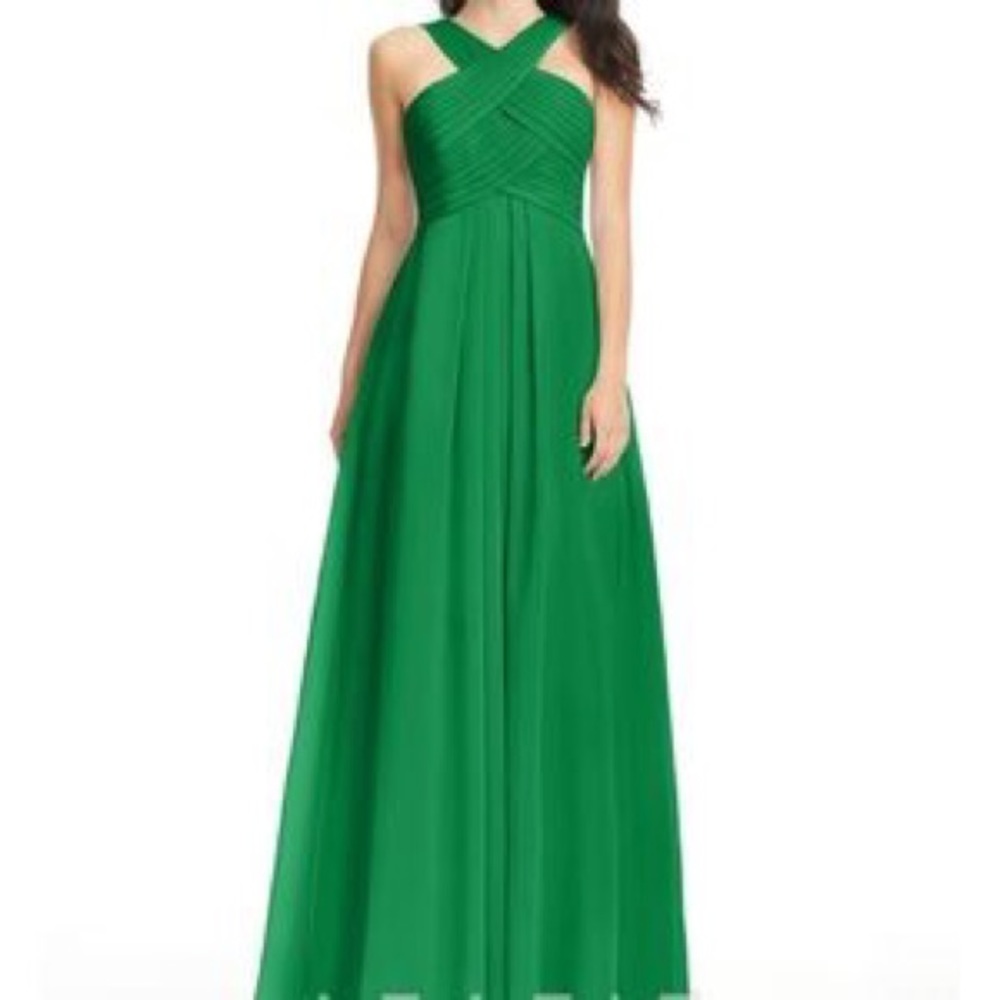 Azazie Emerald Green bridesmaid dress