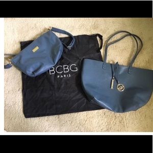 BCBG tote and handbag