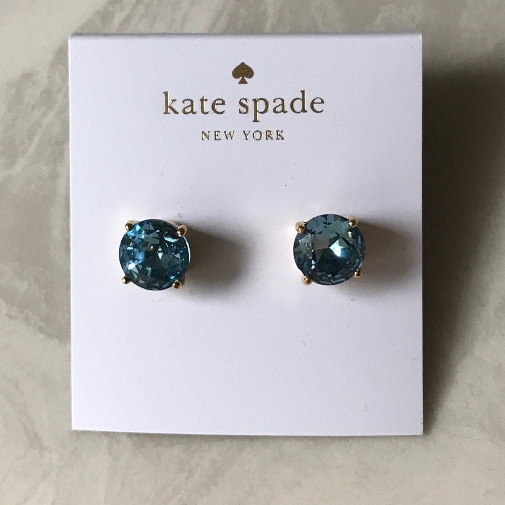 Kate Spade Gumdrop Earrings in Grace Blue