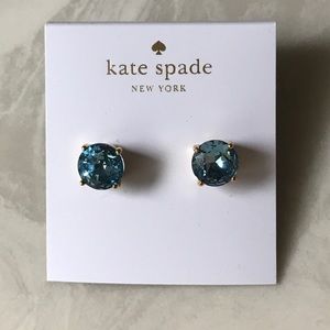 Kate Spade Gumdrop Earrings in Grace Blue