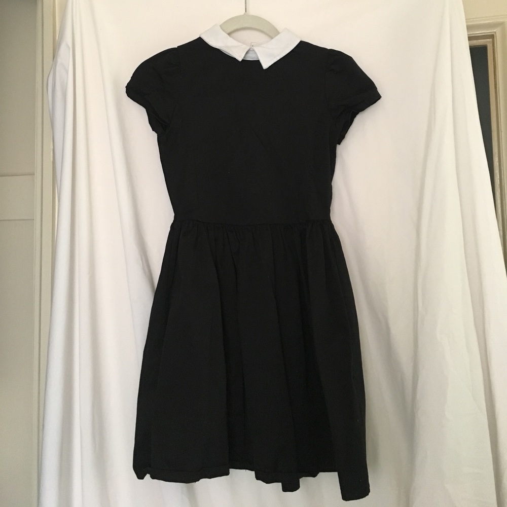 Disturbia Wednesday Addams Collared Dress