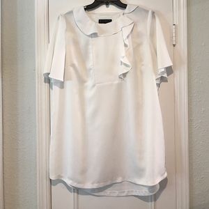 White Eloquii Tunic Top