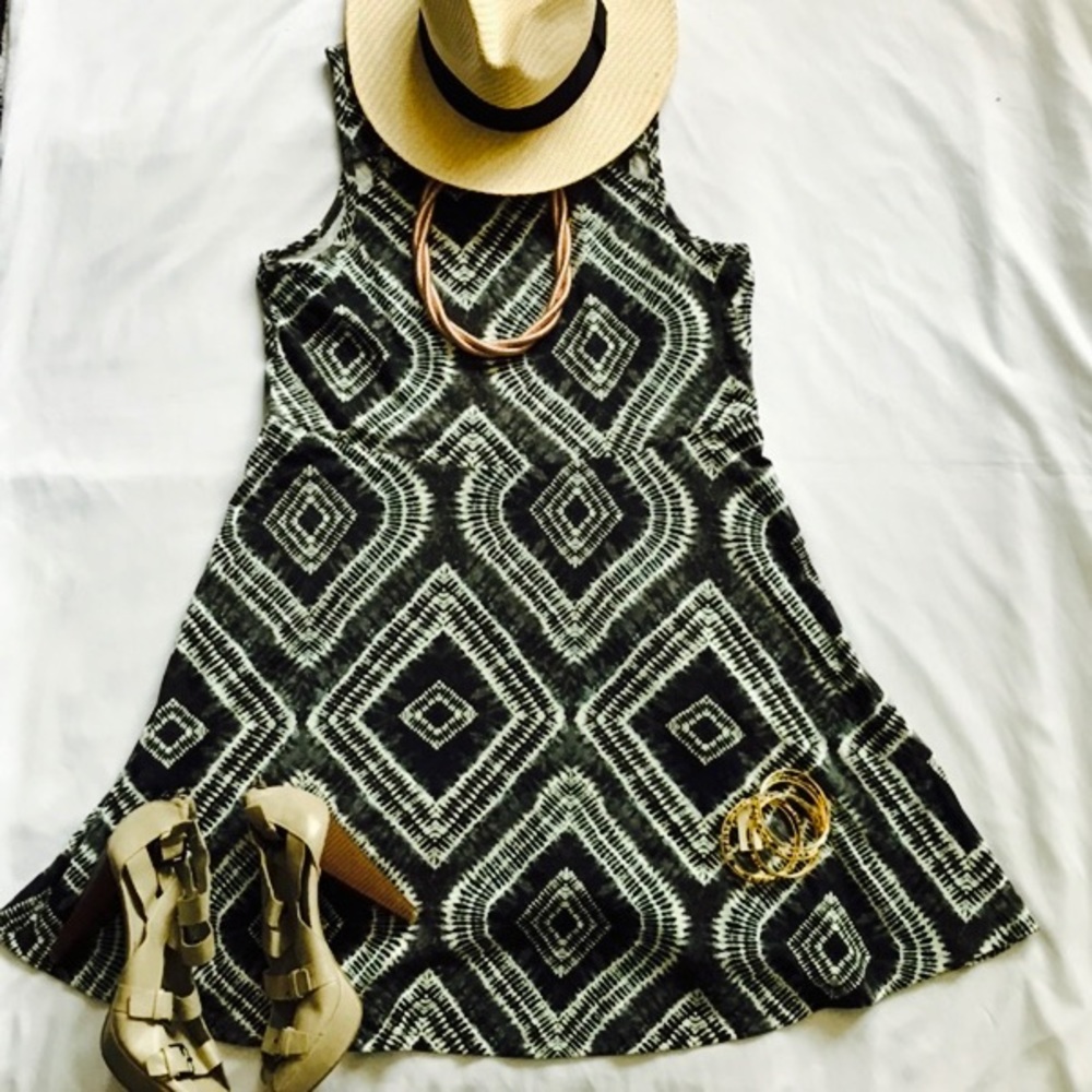 Tribal Print Dress NWT