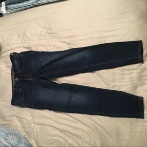 AE super stretch jegging crop size 2