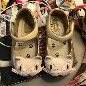 Mini Melissa kitty shoes