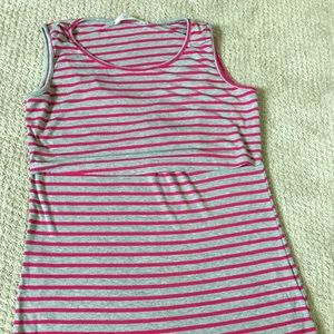 Latched momma nursing tank top