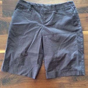 Brown Bermuda shorts