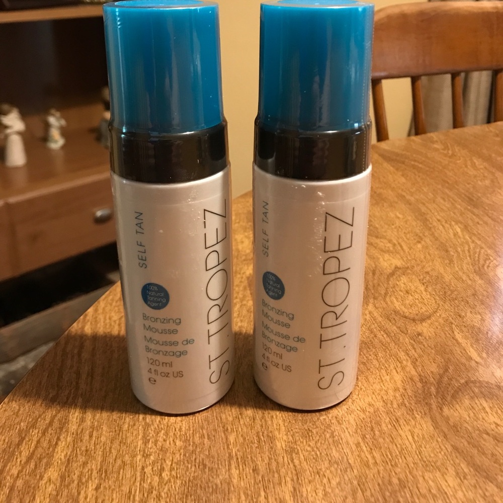 St. Tropez Bronzing mousse self-tanner (2 bottles)