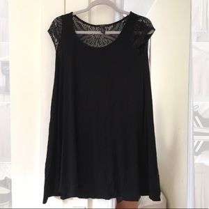 forever 21 black mini dress