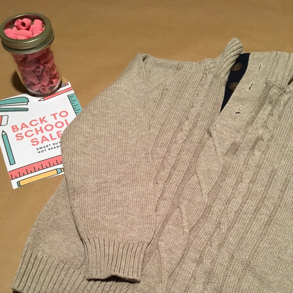 RIDICULOUSLY CUTE Boys Nautica Sweater, Size 5/6