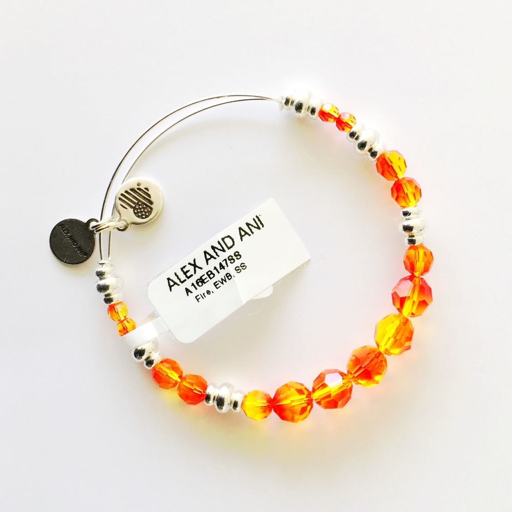 Alex And Ani Empress of Jewels Fire Bracelet