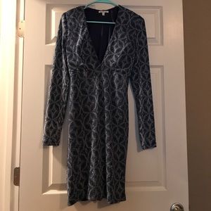 Sparkle Navy Blue Dress