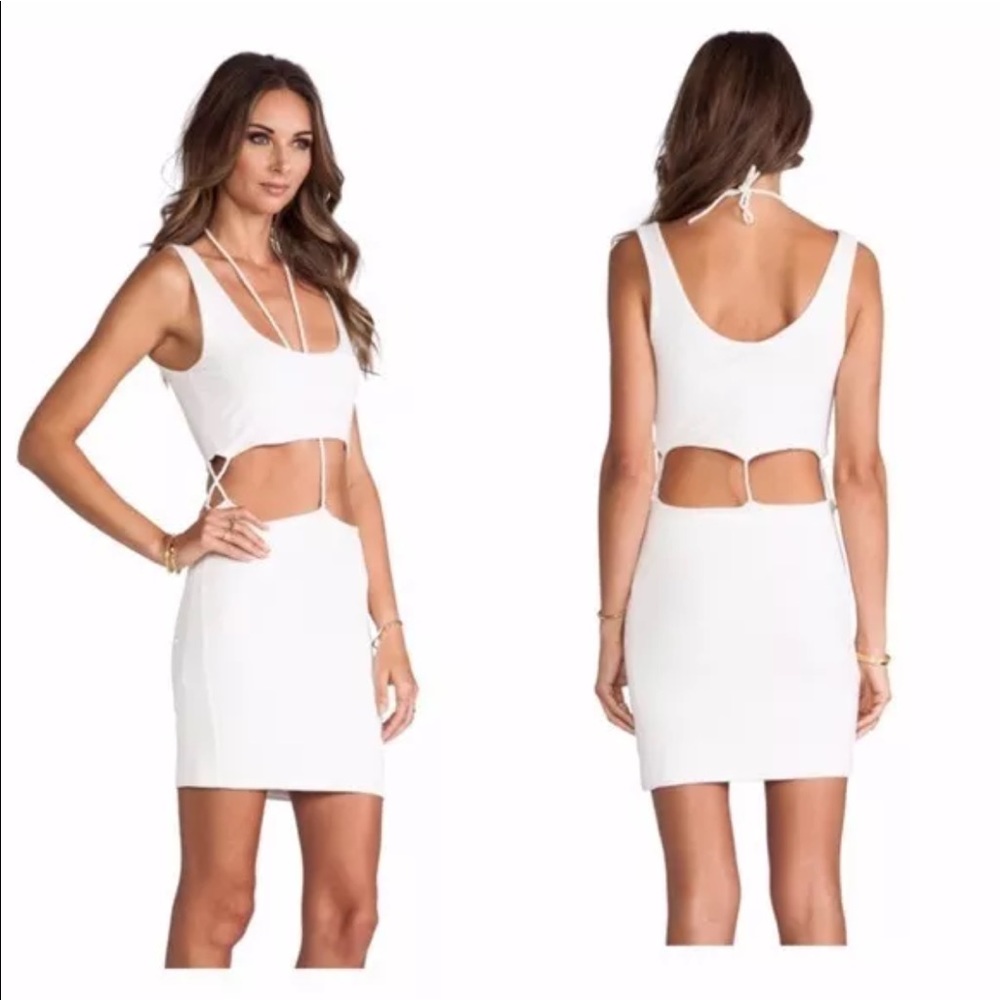 Lovers + Friends Take Me Out Dress XS white