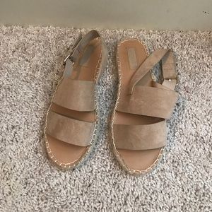 Forever 21 double band sandals