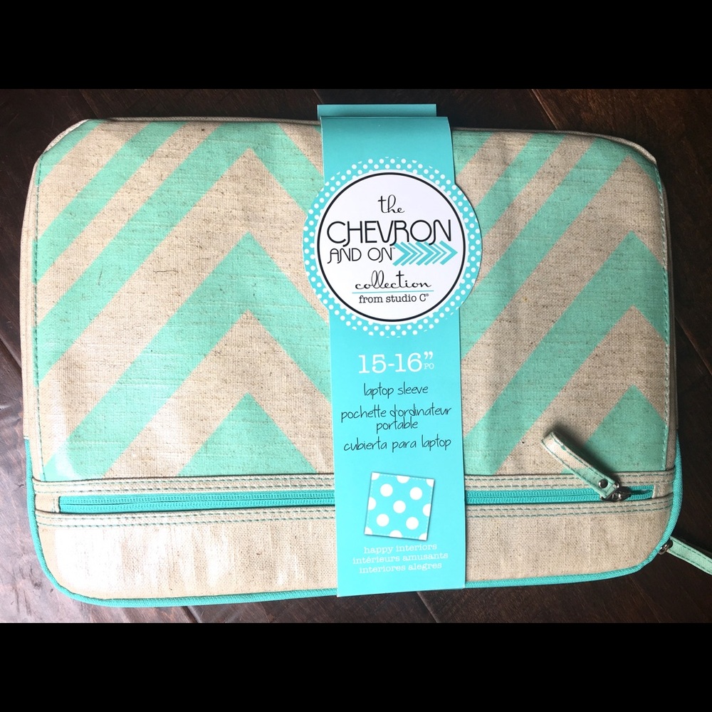 15-16" Chevron Laptop Sleeve