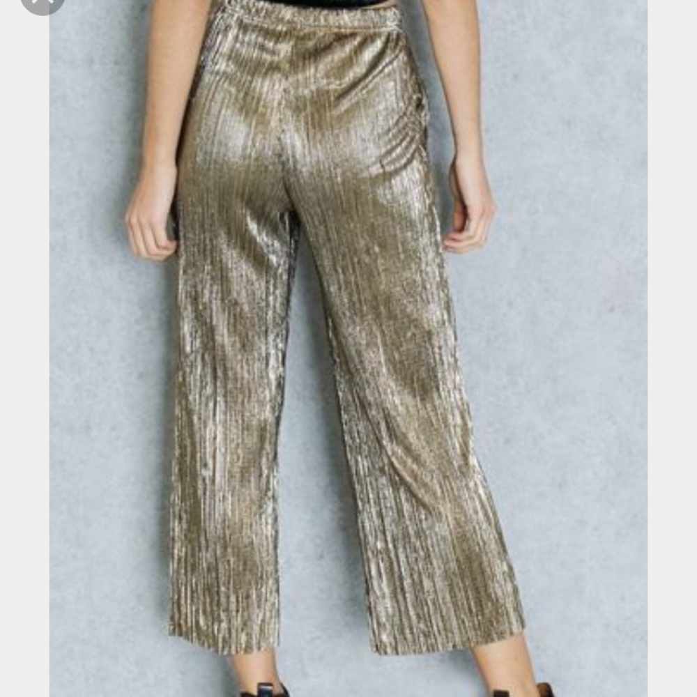 SILVER* tophop pliss culottes