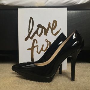 Nine West Love Fury platform heels