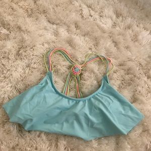 Bikini top with a strappy back from target