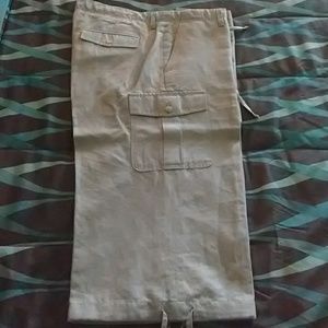 Perry Ellis Linen cargo shorts