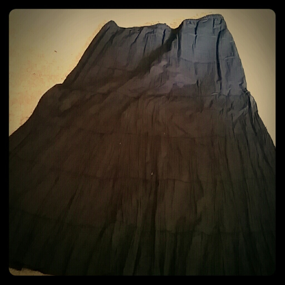 New boho full length skirt