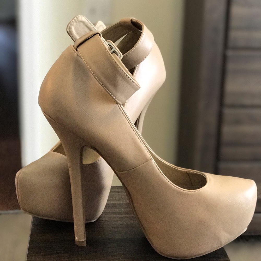 Tan Charlotte Russe heels
