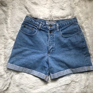 Vintage High Waisted Jean Shorts