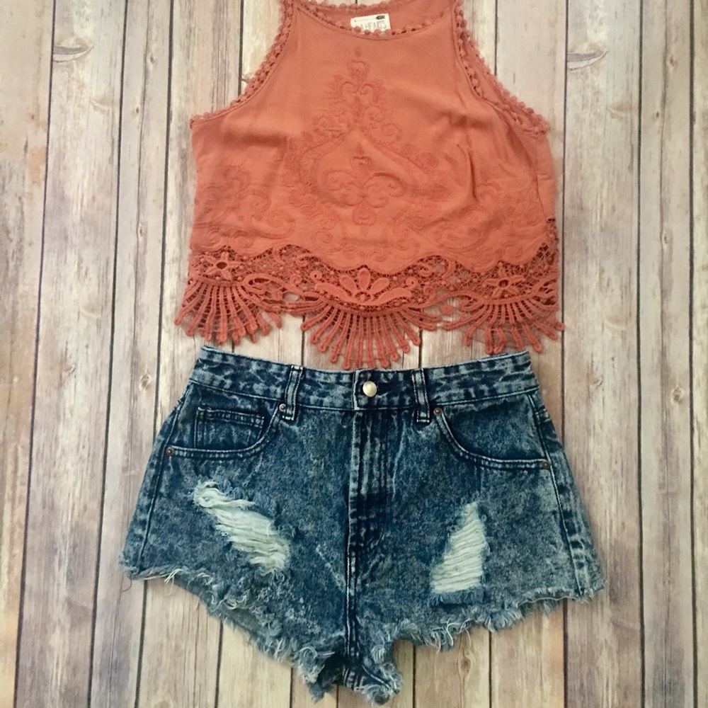 High Rise Shorts