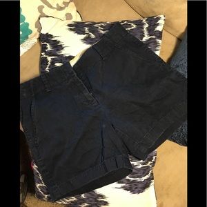 J Crew navy shorts