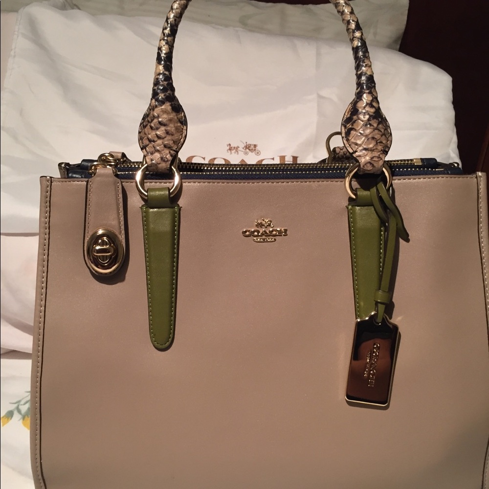 Coach Crosby Color Block