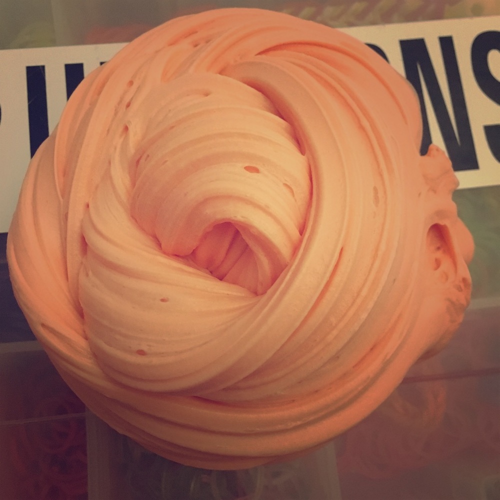Peachy Fluffy Slime