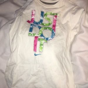 White Nike T-shirt