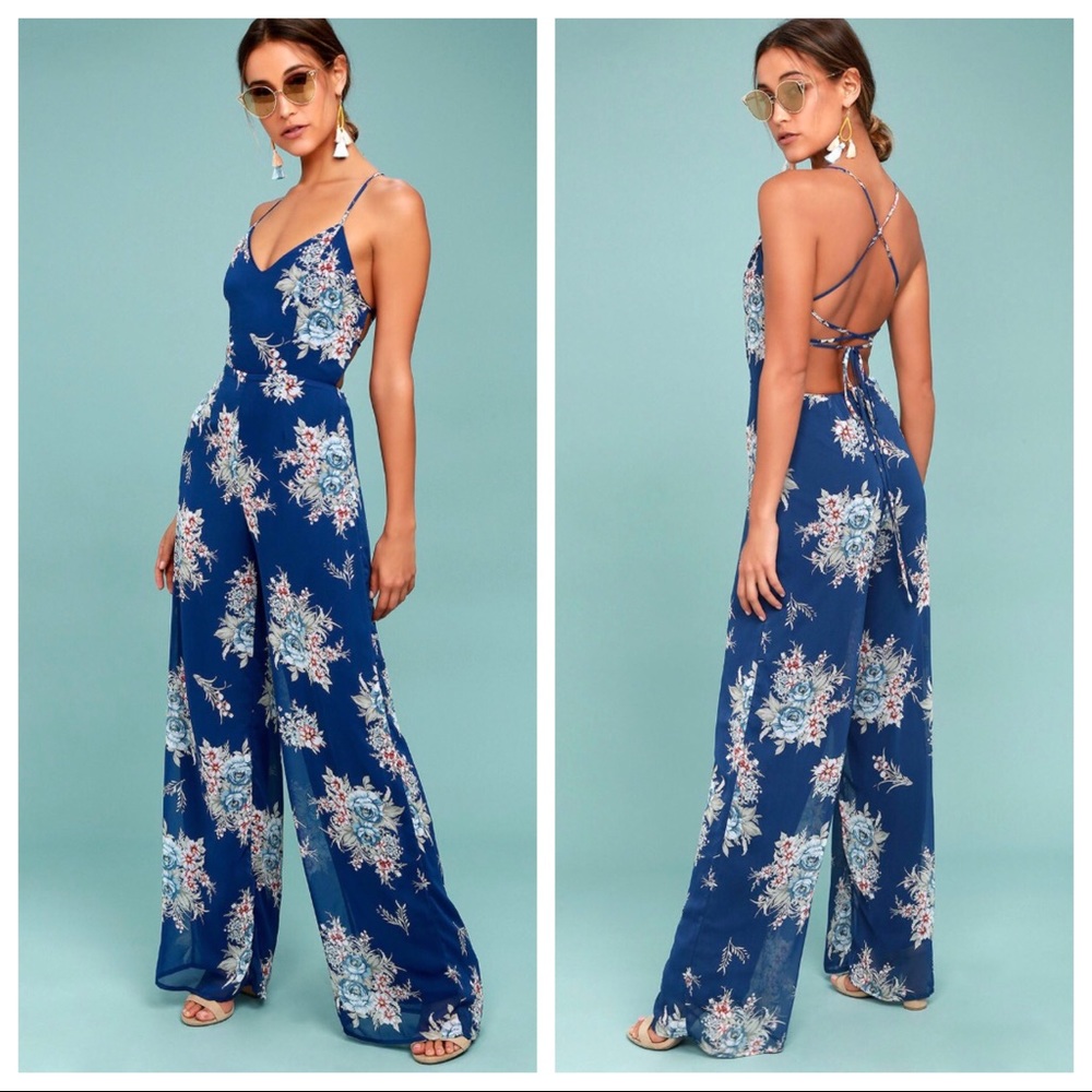 🆕  Lulu's chiffon jumpsuit. Never worn.