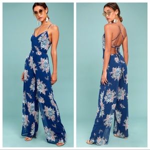 🆕 Lulu's chiffon jumpsuit. Never worn.