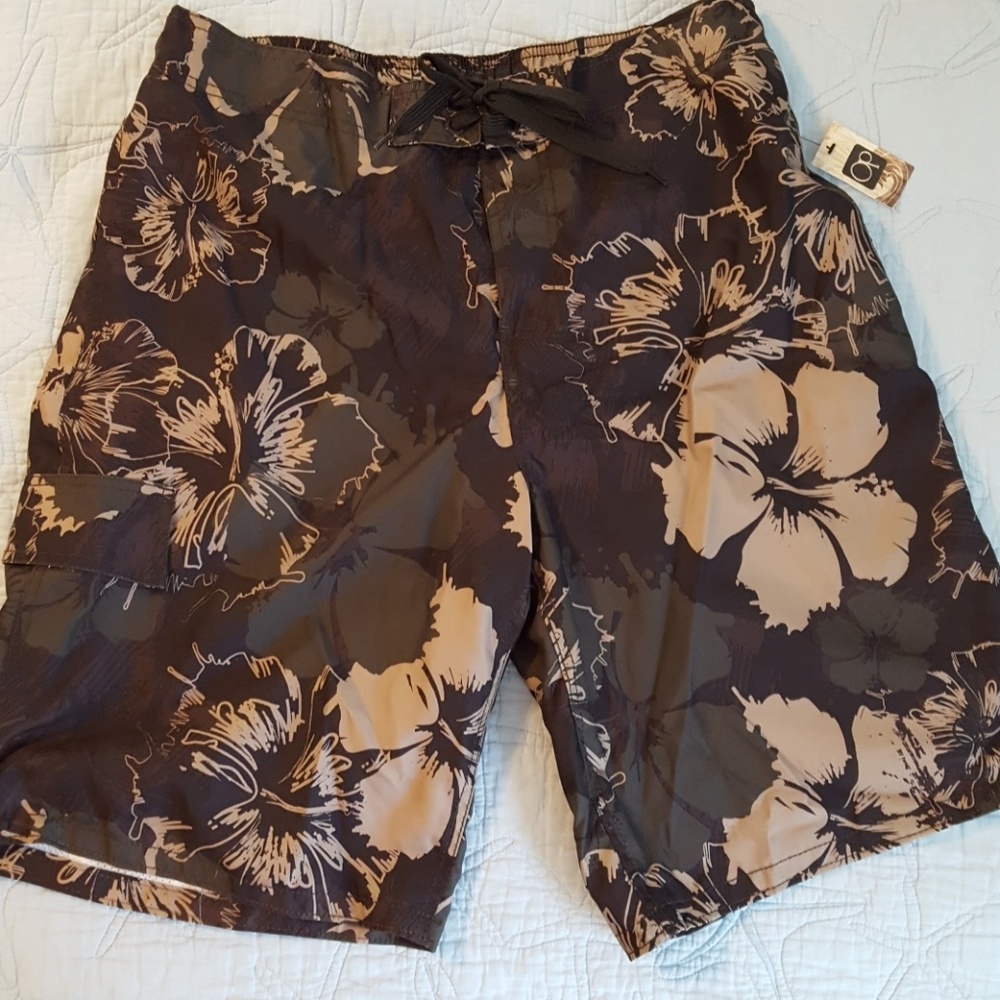 New OP Men's Swim Trunks Medium Camo