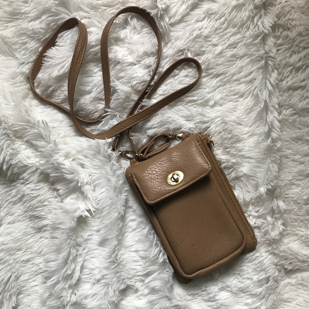 Beige Crossbody