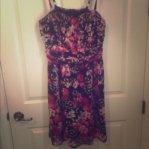 Torrid size 2 dress romantic floral print