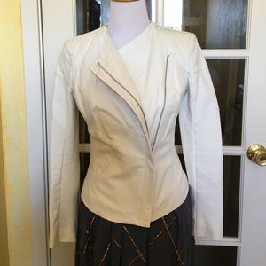 Bebe Faux Leather Moto Jacket