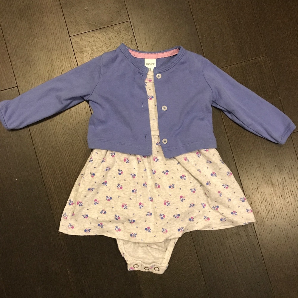 Baby girl dress set