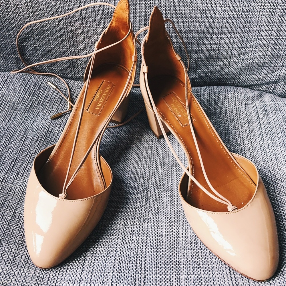 Aquiazzura  icon shoes bought from Neiman Marcus.
