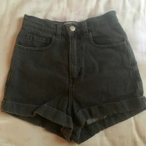 American Apparel jean shorts