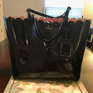 Black Kate Spade Lily Avenue Patent Carrigan