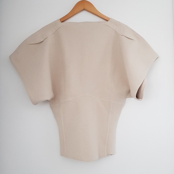 Zara Chic Nude Kimono Sleeve Sweater - Picture 8 of 8