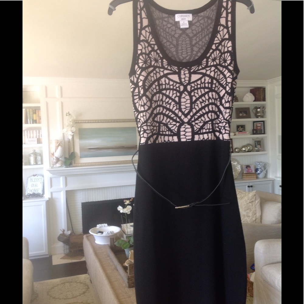 Carmen Marc Valvo dress