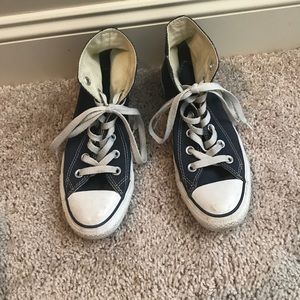 Blue converse