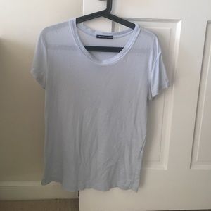 baby blue soft tee
