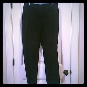 Anne Klein black stretch work trousers